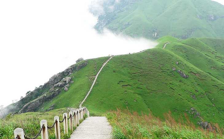 株洲武功山明月山高铁三天纯玩
