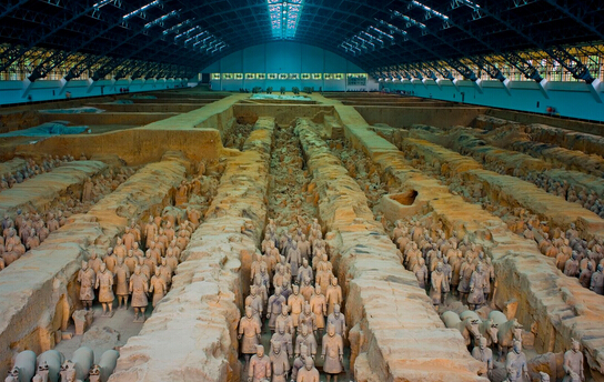 [深圳公司西安旅游]西安华山兵马俑法门寺古城墙